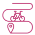 icone pista de bicicross